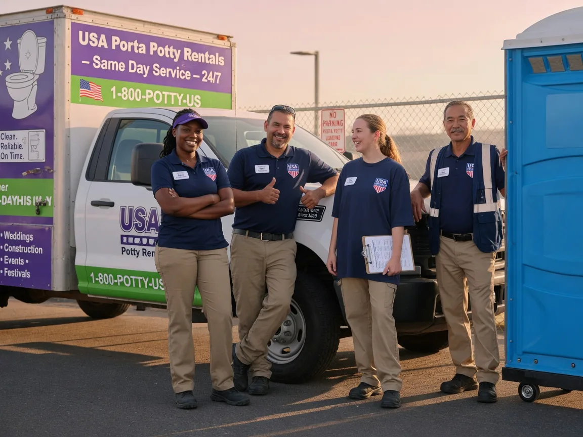 Porta Potty Rental company in Glassboro, NJ